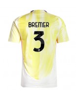 Juventus Gleison Bremer #3 Vieraspaita 2024-25 Lyhythihainen